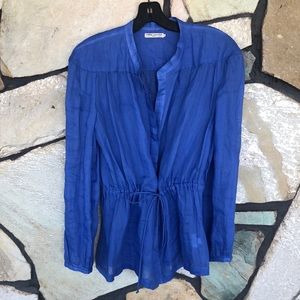 Three Graces London Rosaline ramie top.